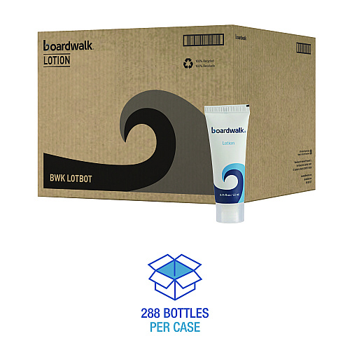 Boardwalk&reg; Hand & Body Lotion, 0.75 oz Bottle, 288 Bottles (BWKLOTBOT)