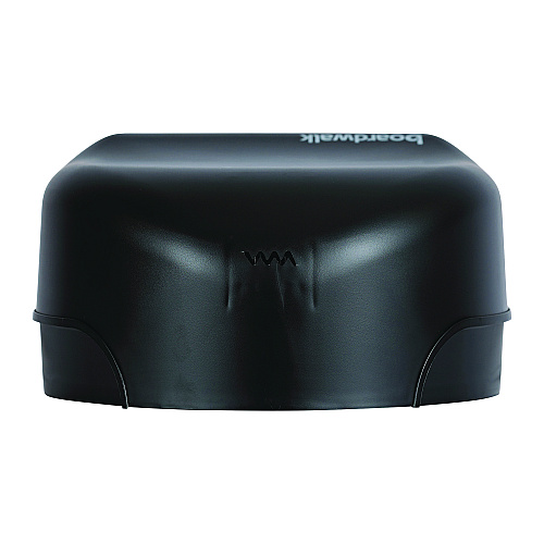Boardwalk&reg; Jumbo Jr. Toilet Paper Dispenser, 1 Roll, Black (BWK1519)