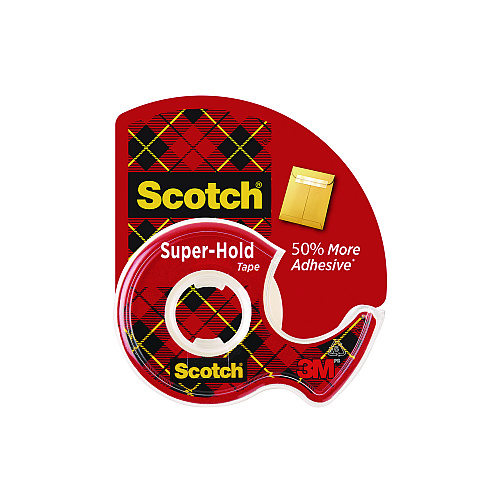 Scotch Office Essentials Kit, 7 Pads Assorted Super Sticky Notes, 1 Pack Flags, Roll Magic Tape, Roll Super-Hold Tape, 1 Scissors (SPIPK)