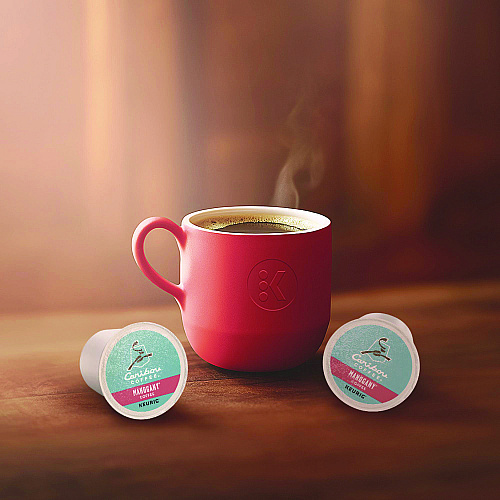 Caribou Coffee Mahogany Blend Coffee K-Cups, 96/Carton (6990CT)