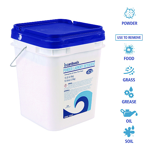 Boardwalk&reg; Powder Laundry Detergent, Crisp Clean, 18-lb. (BWK340LP)