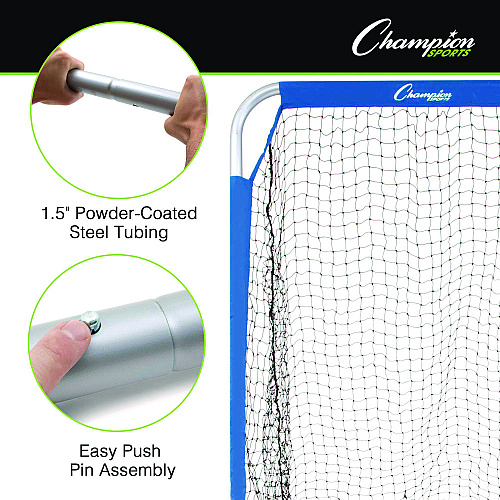 Champion Sports Football Kicking Screen, 96" x 48", 1.5" dia Frame (FKPRO)