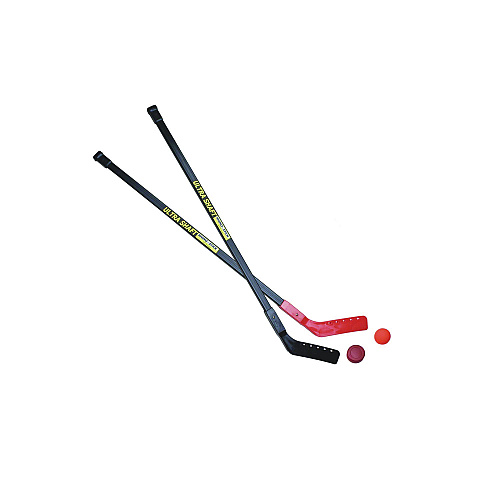 Champion Sports Ultra Shaft Hockey Set, Twelve 47' Hockey Sticks/Two Pucks/Two Balls/Two Extra Blades (US47SET)