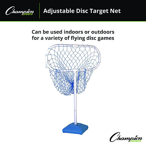 Champion Sports Disc Target Game Net, 30" x 12" x 24" to 36" h (FSGAME)
