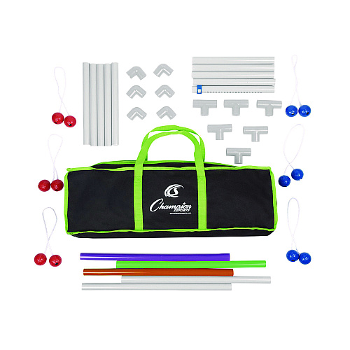 Champion Sports Pro Ladder Golf Game Set, (2) 22" x 37.5" Ladders/Six Bolas/Carry Bag (LGSTPRO)