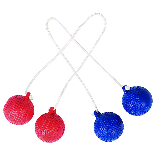Champion Sports Ladder Ball Game Set, (2) 22" x 37.5" Ladders/(6) Bolas/Carry Bag (LGSTSET)
