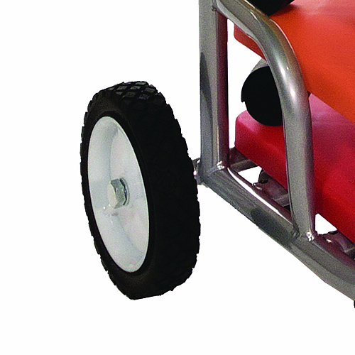 Champion Sports Scooter Storage Cart, Metal, 132 lb Capacity, 16 x 32 x 48, Silver (SC036)