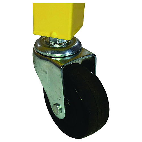 Champion Sports Full Size Lockable Ball Locker, Metal, 132 lb Capacity, 24 x 42 x 29.75, Yellow (LRCL)