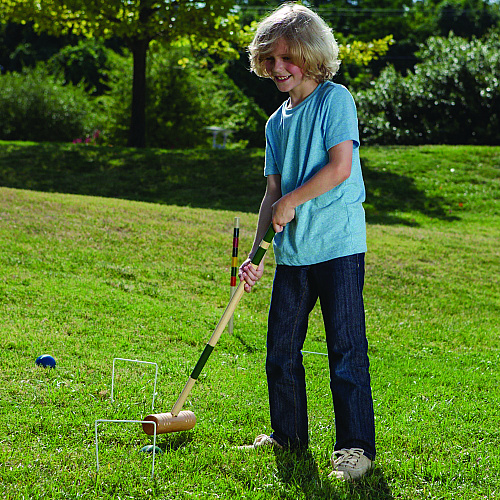 Champion Sports Deluxe Croquet Tournament Set, with Carry Bag (CRQSET)