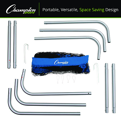 Champion Sports Football Kicking Screen, 96" x 48", 1.5" dia Frame (FKPRO)