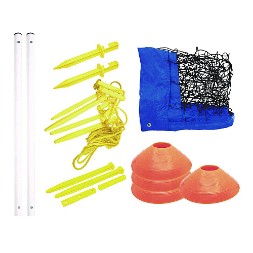 Champion Sports Soccer Tennis Net, 28" x 10 ft (NSTSET)