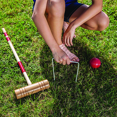 Champion Sports Deluxe Croquet Tournament Set, with Carry Bag (CRQSET)