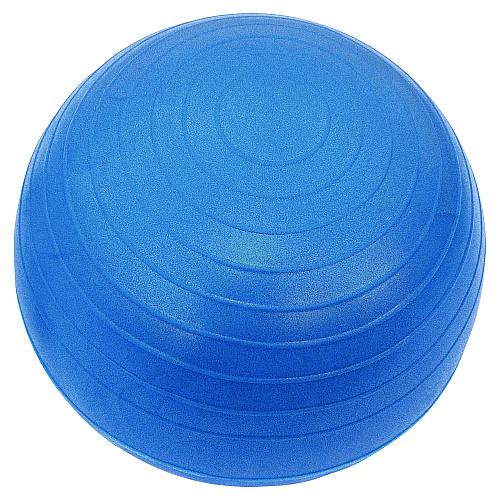Champion Sports Kid's Ball Chair, Supports Up to 264 lb, 12.5" Seat Height, Blue Seat, Silver Base (KDCH)