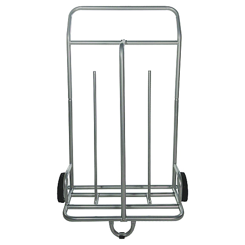 Champion Sports Scooter Storage Cart, Metal, 132 lb Capacity, 16 x 32 x 48, Silver (SC036)