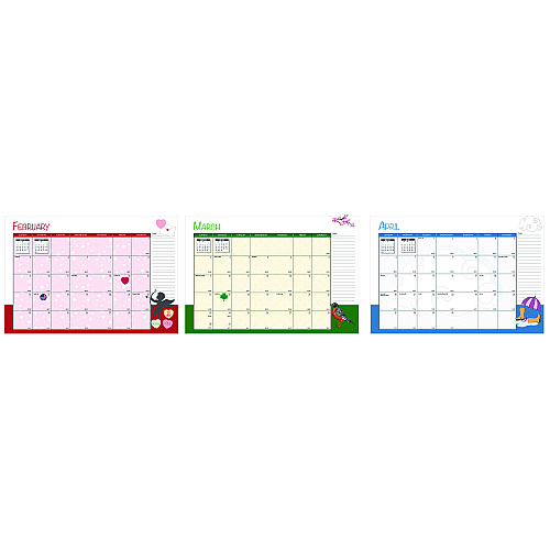 House of Doolittle Seasonal Monthly Planner, Illustrated Seasons Artwork, 10 x 7, Light Blue Cover, 12-Month (Jan to Dec): 2026 (23908)
