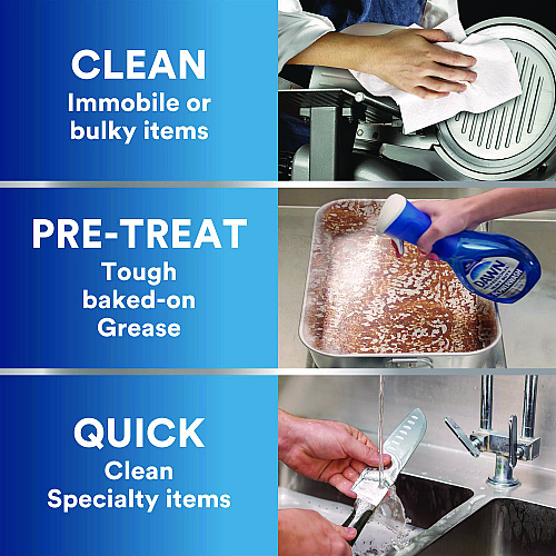 Dawn Heavy Duty Powerwash Commercial Dish Spray, 16 oz, 6 Pack: 1 Starter Kit Plus 5 Refills (15264)