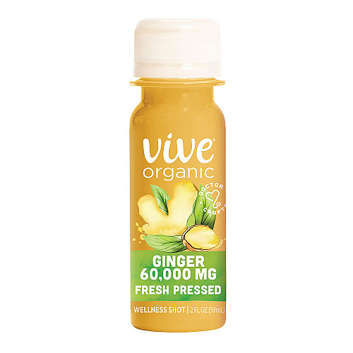 Vive Organic Pure Boost, Ginger, 2 oz Bottle, 12/Carton (34800004)