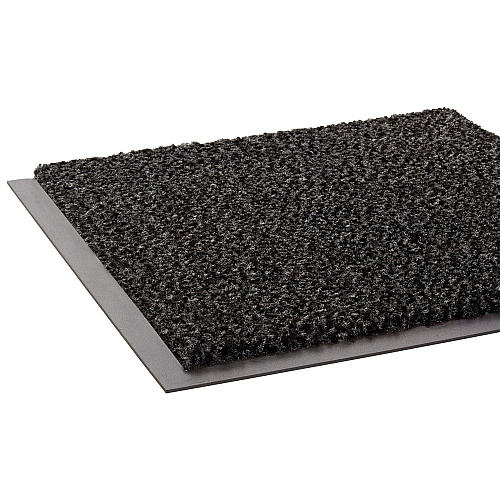 Crown Mats Dust-Star Microfiber Wiper Mat, 36 x 120, Charcoal (DS0310CH)