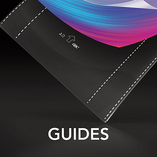 GBC EZUse Thermal Laminating Pouches, 3 mil, 9" x 11.5", Gloss Clear, 100/Box (3200715)