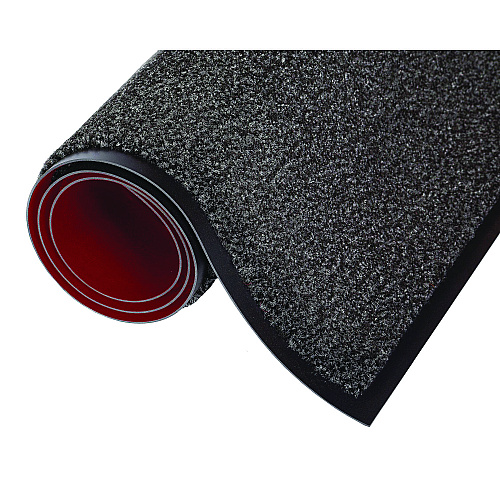 Crown Mats Dust-Star Microfiber Wiper Mat, 36 x 120, Charcoal (DS0310CH)
