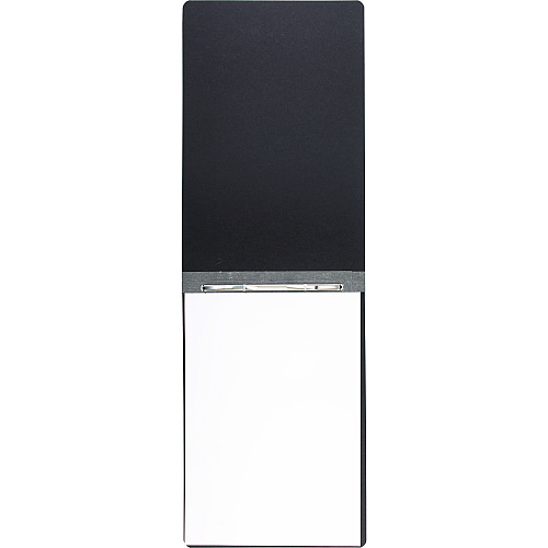 Acco Pressboard Report Cover with Tyvek Reinforced Hinge, Two-Piece Prong Fastener, 3" Capacity, 11 x 17,  Black/Black (47071)