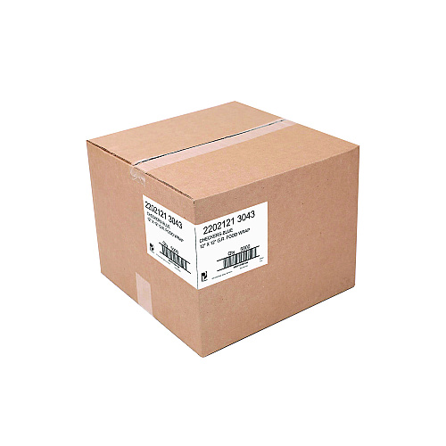 Paterson Grease-Resistant Food Wrap, 12" x 12", Blue Check, 5,000/Carton (WG01014)