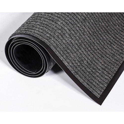 Crown Mats Needle Rib Wipe and Scrape Mat, Polypropylene, 36 x 120, Gray (NR0310GY)
