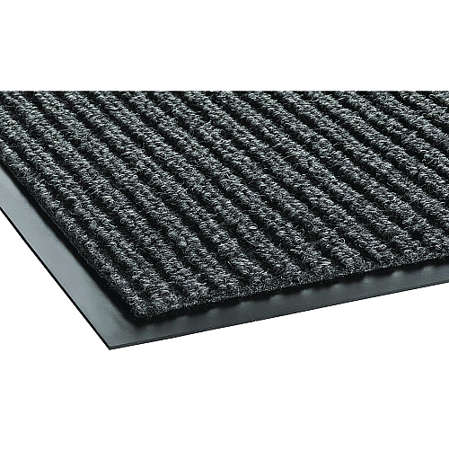 Crown Mats Needle Rib Wipe and Scrape Mat, Polypropylene, 36 x 120, Gray (NR0310GY)