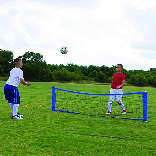 Champion Sports Soccer Tennis Net, 28" x 10 ft (NSTSET)