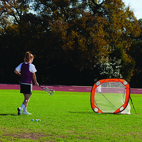 Champion Sports Lacrosse Pop Up Target Trainer, 4 ft x 4 ft (LG44)