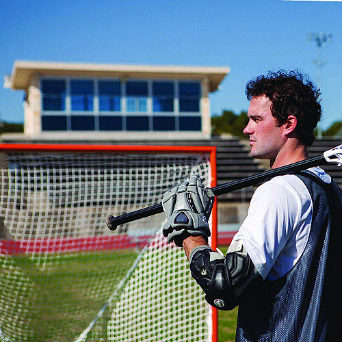 Champion Sports Pro High School Lacrosse Goal, 6 ft x 6 ft, 1.65" dia Frame (LNGHS)