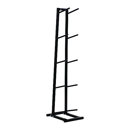 Champion Sports Single Medicine Ball Tree, 11" x 15" x 52", Black (MBR1)