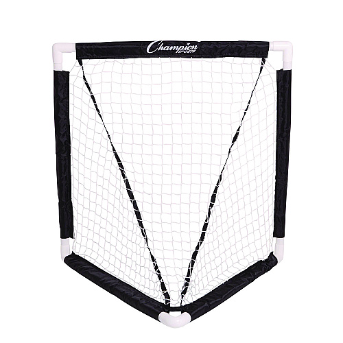 Champion Sports Mini Lacrosse Goal, 3 ft  x 3 ft, 1.5" dia Frame (MLG)