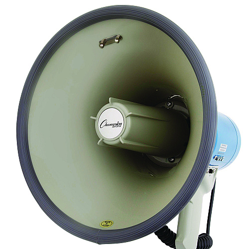 Champion Sports 18-Watt Voice Record Megaphone, 1,000 yds Range, 18 W to 35 W (MP18W)