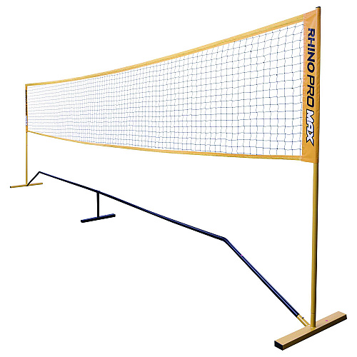 Champion Sports Rhino Port-A-Net Set, 36" to 60" x 18 ft, 1" dia Frame (PA18SET)