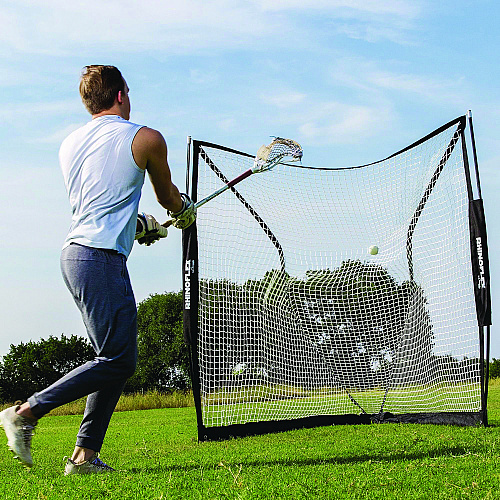Champion Sports Rhino Flex Lacrosse Goal, 6 ft x 6 ft, 1" dia Frame (RFLG)