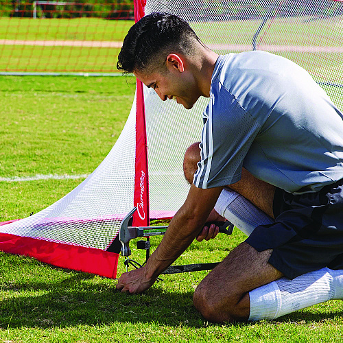 Champion Sports Rectangular Pop-Up Goal, 48"  x 37" (RG4837)