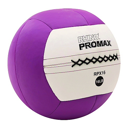 Champion Sports Rhino Promax Medicine Ball, 16 lb, Purple (RPX16)