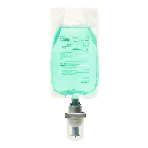 Rubbermaid Commercial Enriched-Foam Soap Refill, Vanilla/White Peach Scent, 1,300 mL, 3/Carton (3486571)