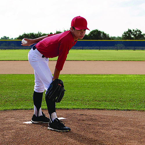 Champion Sports Pro Model 4-Way Pitcher's Box, 24" x 6" (BH81)