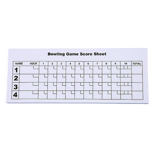 Champion Sports Plastic Bowling Pin Set, White, 10/Set (BP10)