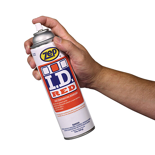 Zep I.D. Red Aerosol, 13 oz Aerosol Spray. 12/Carton (9601)