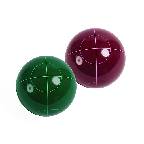 Champion Sports Deluxe Bocce Tournament Set, 4.25" dia Balls, Assorted Colors (CG200)