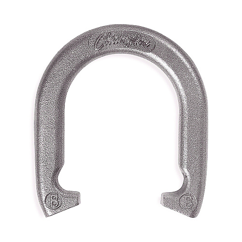 Champion Sports Steel Horseshoe Set, (4) Horseshoes/(2) 20" Stakes/Nylon Carry Bag (IHS20)