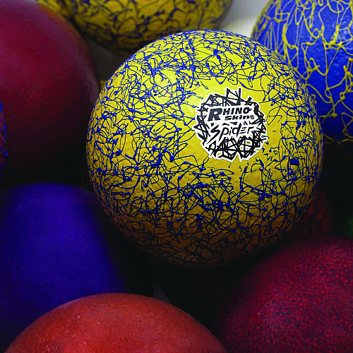 Champion Sports Rhino Skin Spider Dodgeball Set, 6.3" Diameter, Assorted Colors, 6/Set (RXSPDRSET)