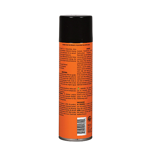 Zep Big Orange-E Aerosol, 15 oz Aerosol Can, 12/Carton (18501)