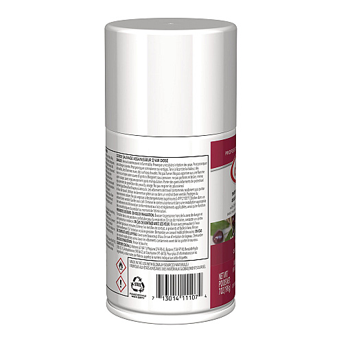 Claire Metered Air Freshener, Cherry Scent, 7 oz Aerosol Spray, 12/Carton (107)