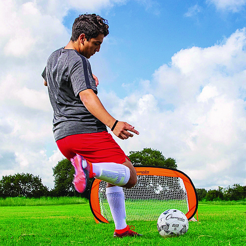 Champion Sports Pop Up Soccer Goal, 4 ft x 2 ft, Pair (SG42)