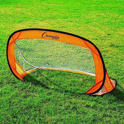 Champion Sports Pop Up Soccer Goal, 4 ft x 2 ft, Pair (SG42)