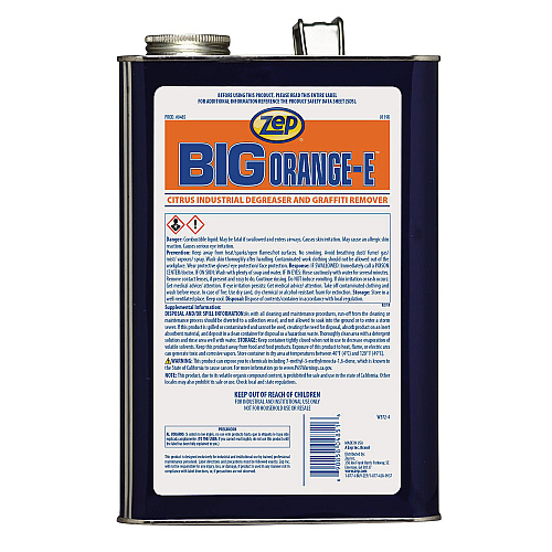 Zep Big Orange E, 1 gal Can, 4/Carton (48524)